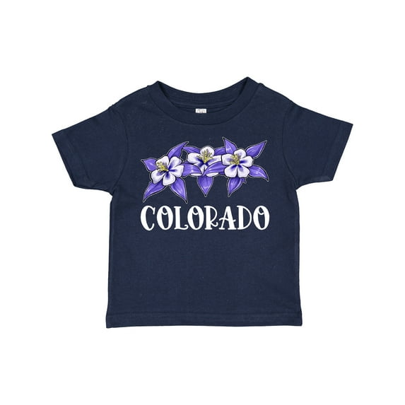 Inktastic Colorado Columbine Flowers Boys or Girls Toddler T-Shirt