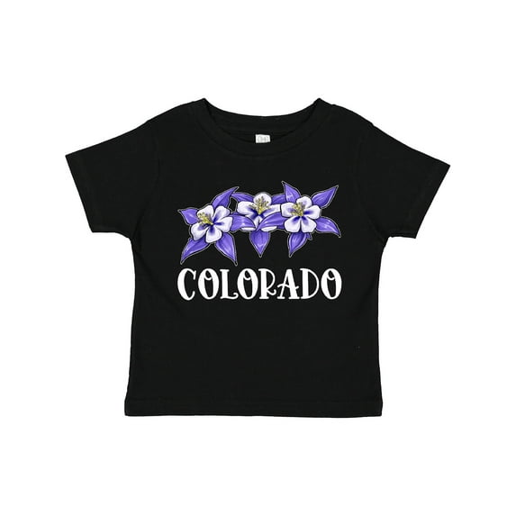 Inktastic Colorado Columbine Flowers Boys or Girls Toddler T-Shirt