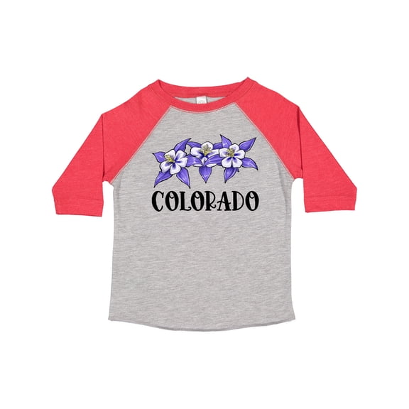 Inktastic Colorado Columbine Flowers Boys or Girls Toddler T-Shirt