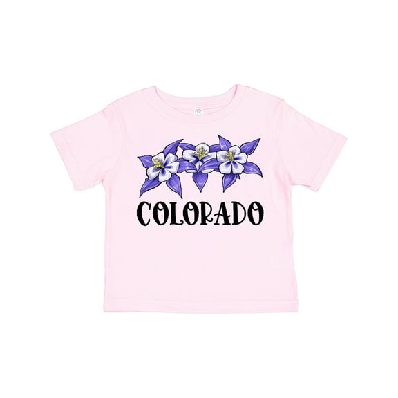 Inktastic Colorado Columbine Flowers Boys or Girls Toddler T-Shirt