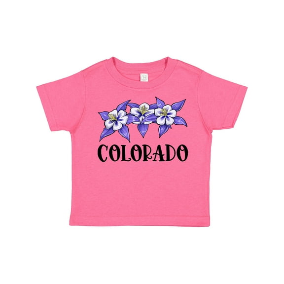 Inktastic Colorado Columbine Flowers Boys or Girls Toddler T-Shirt