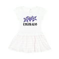 thumbnail image 1 of Inktastic Colorado Columbine Flowers Girls Toddler Dress, 1 of 4