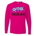 thumbnail image 1 of Inktastic Colorado Columbine Flowers Long Sleeve T-Shirt, 1 of 5