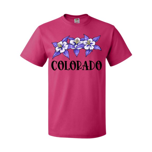 Inktastic Colorado Columbine Flowers T-Shirt