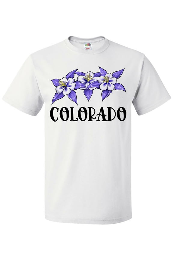 Colorado Columbine Flowers T-Shirt
