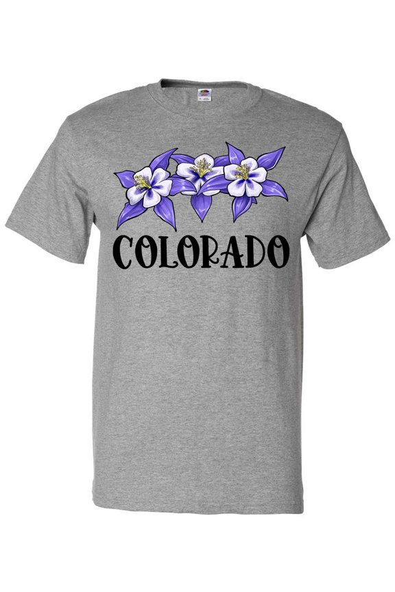 Colorado Columbine Flowers T-Shirt