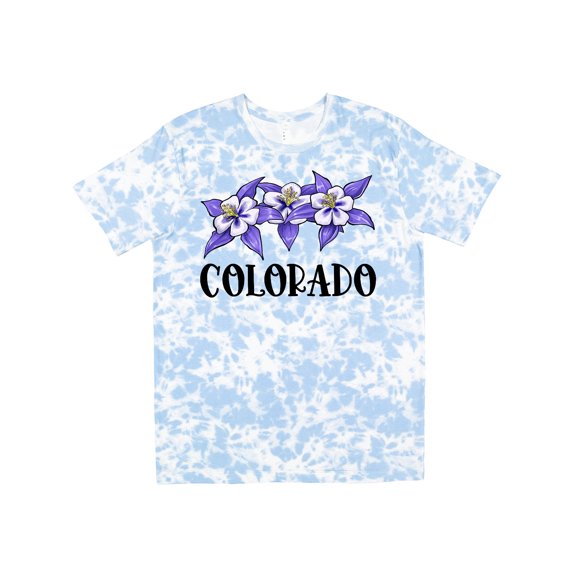 Inktastic Colorado Columbine Flowers T-Shirt