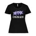 thumbnail image 1 of Inktastic Colorado Columbine Flowers Women's Plus Size T-Shirt, 1 of 5