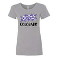 thumbnail image 1 of Inktastic Colorado Columbine Flowers Women's T-Shirt, 1 of 5