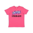 thumbnail image 1 of Inktastic Colorado Columbine Flowers Youth T-Shirt, 1 of 5