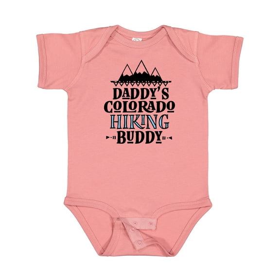 Inktastic Colorado Daddy Hiking Buddy Boys or Girls Baby Bodysuit