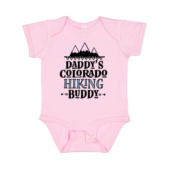 Inktastic Colorado Daddy Hiking Buddy Boys or Girls Baby Bodysuit