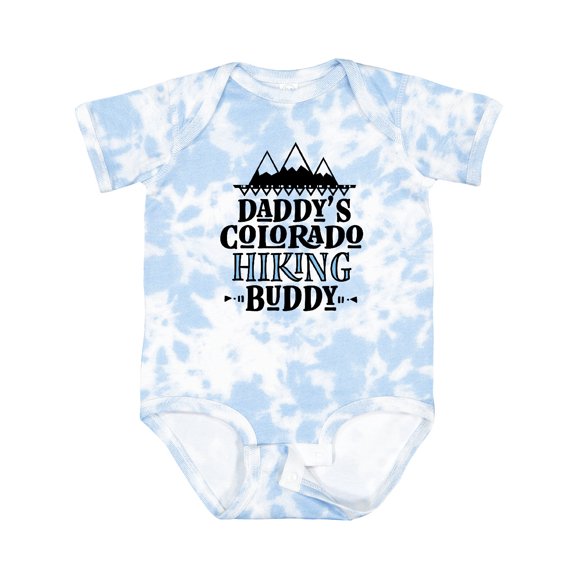 Inktastic Colorado Daddy Hiking Buddy Boys or Girls Baby Bodysuit