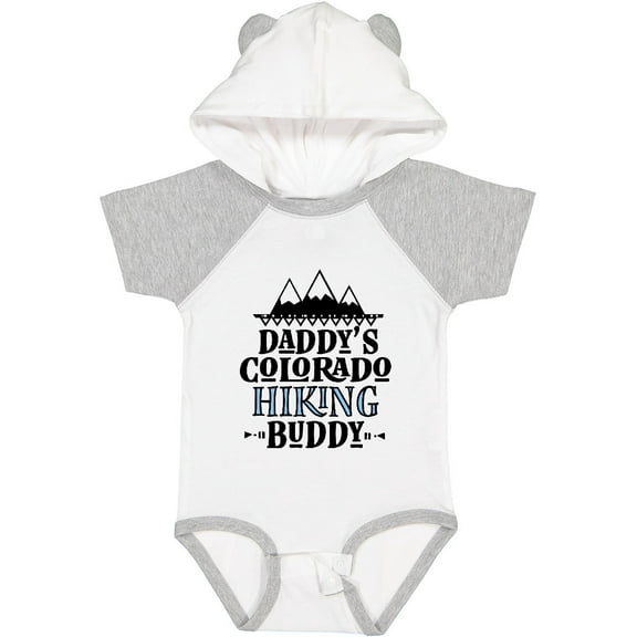 Inktastic Colorado Daddy Hiking Buddy Boys or Girls Baby Bodysuit