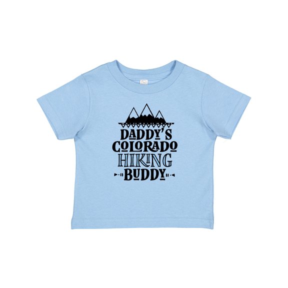 Inktastic Colorado Daddy Hiking Buddy Boys or Girls Baby T-Shirt