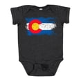 thumbnail image 1 of Inktastic Colorado Flag Distressed Look Boys or Girls Baby Bodysuit, 1 of 5