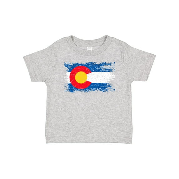Inktastic Colorado Flag Distressed Look Boys or Girls Baby T-Shirt