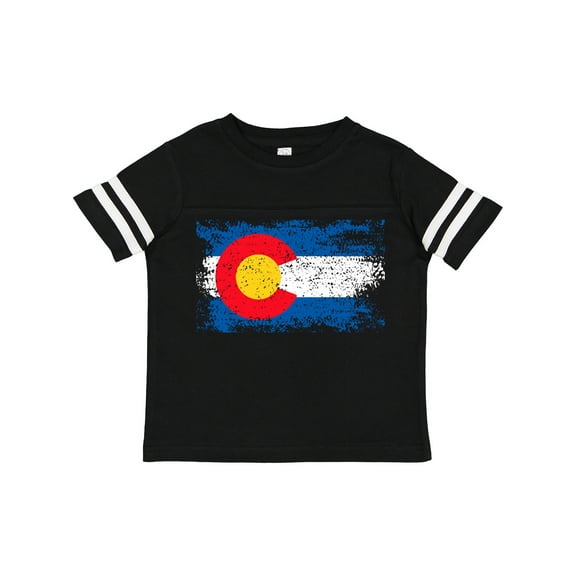 Inktastic Colorado Flag Distressed Look Boys or Girls Toddler T-Shirt