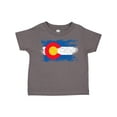 thumbnail image 1 of Inktastic Colorado Flag Distressed Look Boys or Girls Toddler T-Shirt, 1 of 5