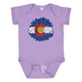 thumbnail image 1 of Inktastic Colorado Flag Sunflower Boys or Girls Baby Bodysuit, 1 of 5