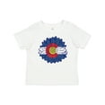 thumbnail image 1 of Inktastic Colorado Flag Sunflower Boys or Girls Baby T-Shirt, 1 of 5
