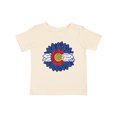 thumbnail image 1 of Inktastic Colorado Flag Sunflower Boys or Girls Baby T-Shirt, 1 of 5