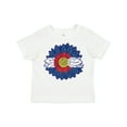 thumbnail image 1 of Inktastic Colorado Flag Sunflower Boys or Girls Toddler T-Shirt, 1 of 5