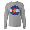 thumbnail image 1 of Inktastic Colorado Flag Sunflower Long Sleeve T-Shirt, 1 of 5