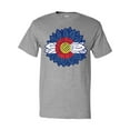 thumbnail image 1 of Inktastic Colorado Flag Sunflower T-Shirt, 1 of 5