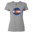 thumbnail image 1 of Inktastic Colorado Flag Sunflower Women's T-Shirt, 1 of 5