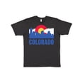 thumbnail image 1 of Inktastic Colorado Flag and Skyline T-Shirt, 1 of 5