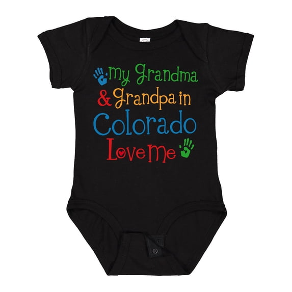 Inktastic Colorado Grandma Grandpa Love Me Boys or Girls Baby Bodysuit