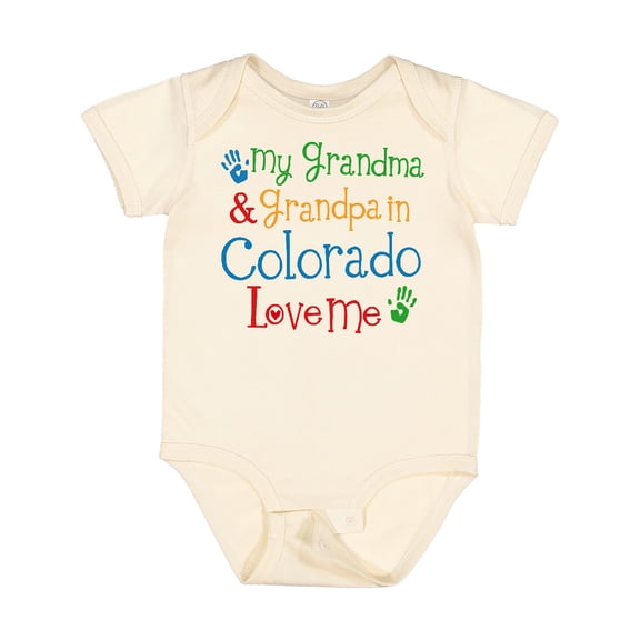 Inktastic Colorado Grandma Grandpa Love Me Boys or Girls Baby Bodysuit
