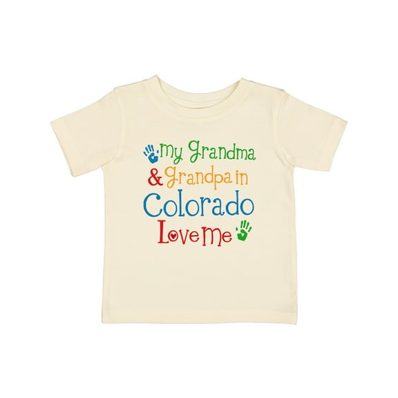 Inktastic Colorado Grandma Grandpa Love Me Boys or Girls Baby T-Shirt