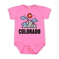 thumbnail image 1 of Inktastic Colorado Mountains and Clouds Boys or Girls Baby Bodysuit, 1 of 5