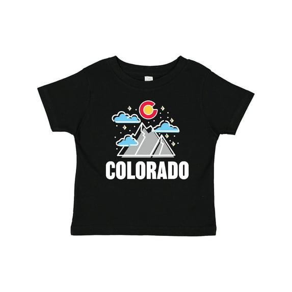 Inktastic Colorado Mountains and Clouds Boys or Girls Baby T-Shirt
