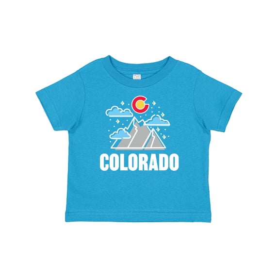 Inktastic Colorado Mountains and Clouds Boys or Girls Baby T-Shirt