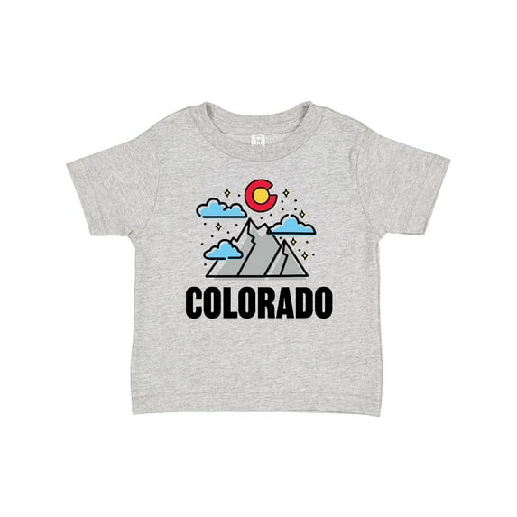 Inktastic Colorado Mountains and Clouds Boys or Girls Baby T-Shirt