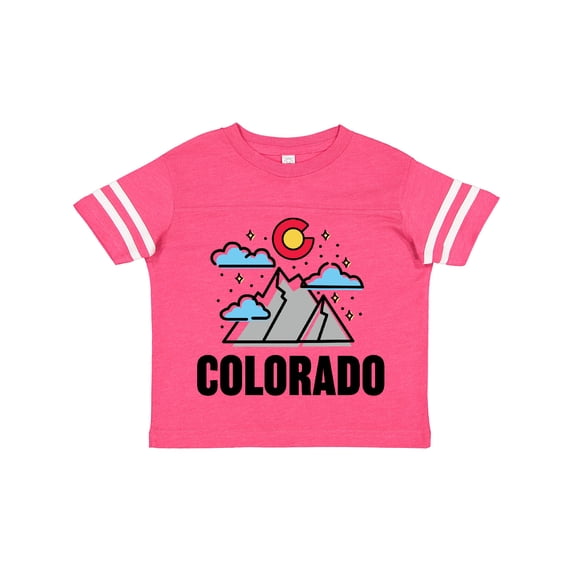 Inktastic Colorado Mountains and Clouds Boys or Girls Toddler T-Shirt