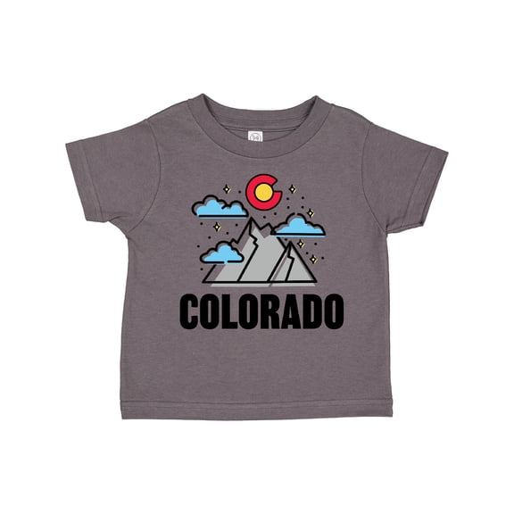 Inktastic Colorado Mountains and Clouds Boys or Girls Toddler T-Shirt