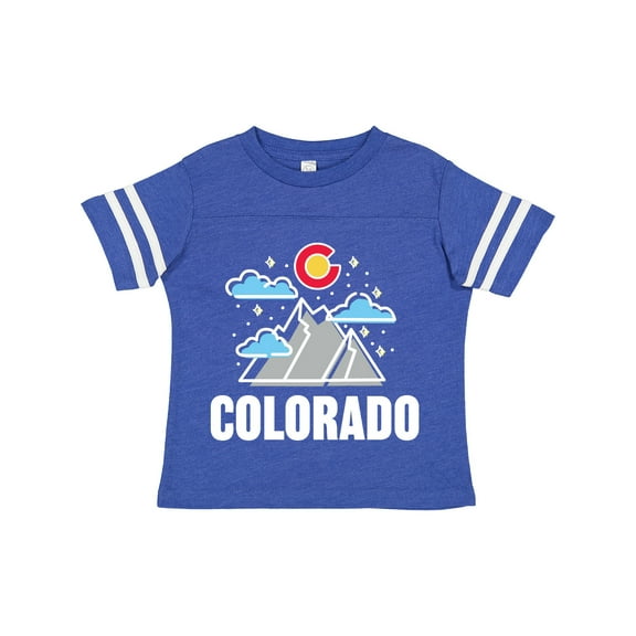 Inktastic Colorado Mountains and Clouds Boys or Girls Toddler T-Shirt