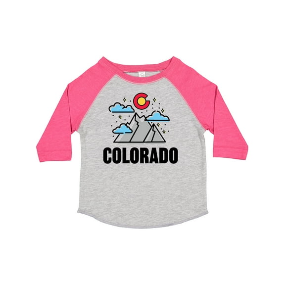 Inktastic Colorado Mountains and Clouds Boys or Girls Toddler T-Shirt