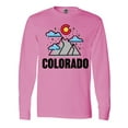 thumbnail image 1 of Inktastic Colorado Mountains and Clouds Long Sleeve T-Shirt, 1 of 5