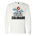 thumbnail image 1 of Inktastic Colorado Mountains and Clouds Long Sleeve T-Shirt, 1 of 5
