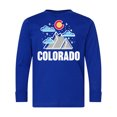 thumbnail image 1 of Inktastic Colorado Mountains and Clouds Long Sleeve Youth T-Shirt, 1 of 5
