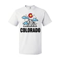 thumbnail image 1 of Inktastic Colorado Mountains and Clouds T-Shirt, 1 of 5