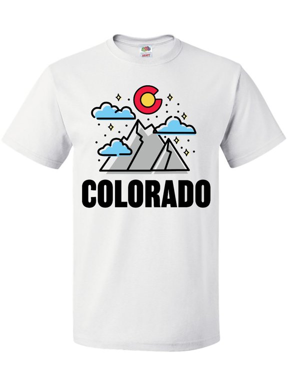 Colorado Mountains and Clouds T-Shirt