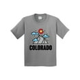 thumbnail image 1 of Inktastic Colorado Mountains and Clouds Youth T-Shirt, 1 of 5