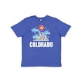 thumbnail image 1 of Inktastic Colorado Mountains and Clouds Youth T-Shirt, 1 of 5