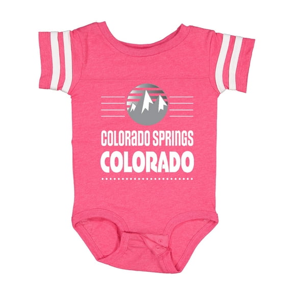 Inktastic Colorado Springs Colorado Mountains Boys or Girls Baby Bodysuit
